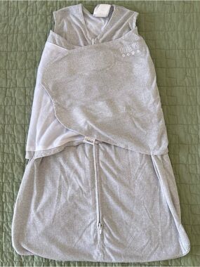 Halo Safe Dreams Wearable Blanket Swaddle sleepsack in Gray Size S (3-6 months)
